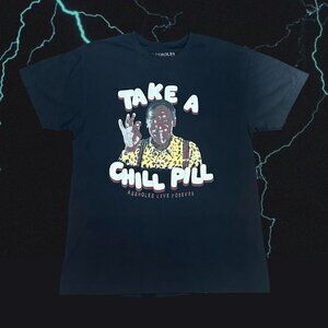 skater punk assholes live forever black tee